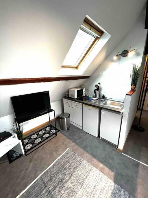 Tres Beau Studio Mansarde, Centre De Bourges公寓 外观 照片
